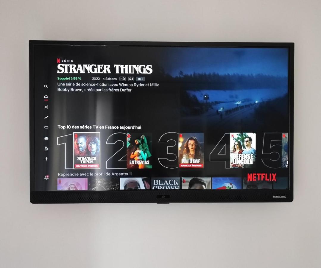 アルジャントゥイユChic Et Moderne+Wifi+Netflixアパートメント エクステリア 写真